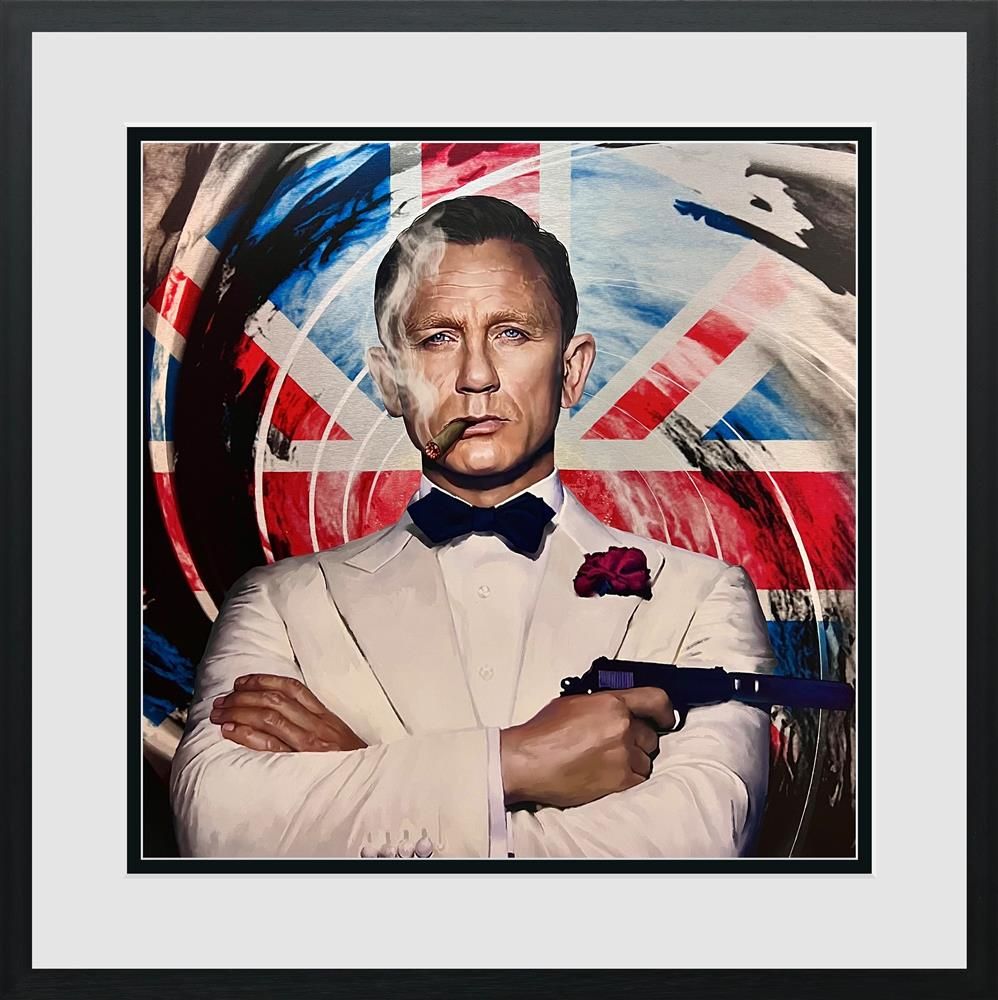 007 Framed Print on Paper by Sannib