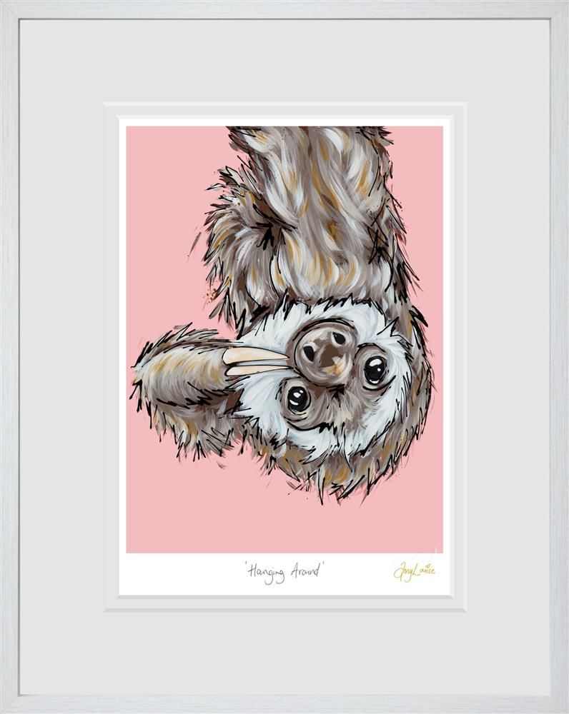 Hanging Around Print by Amy Louise