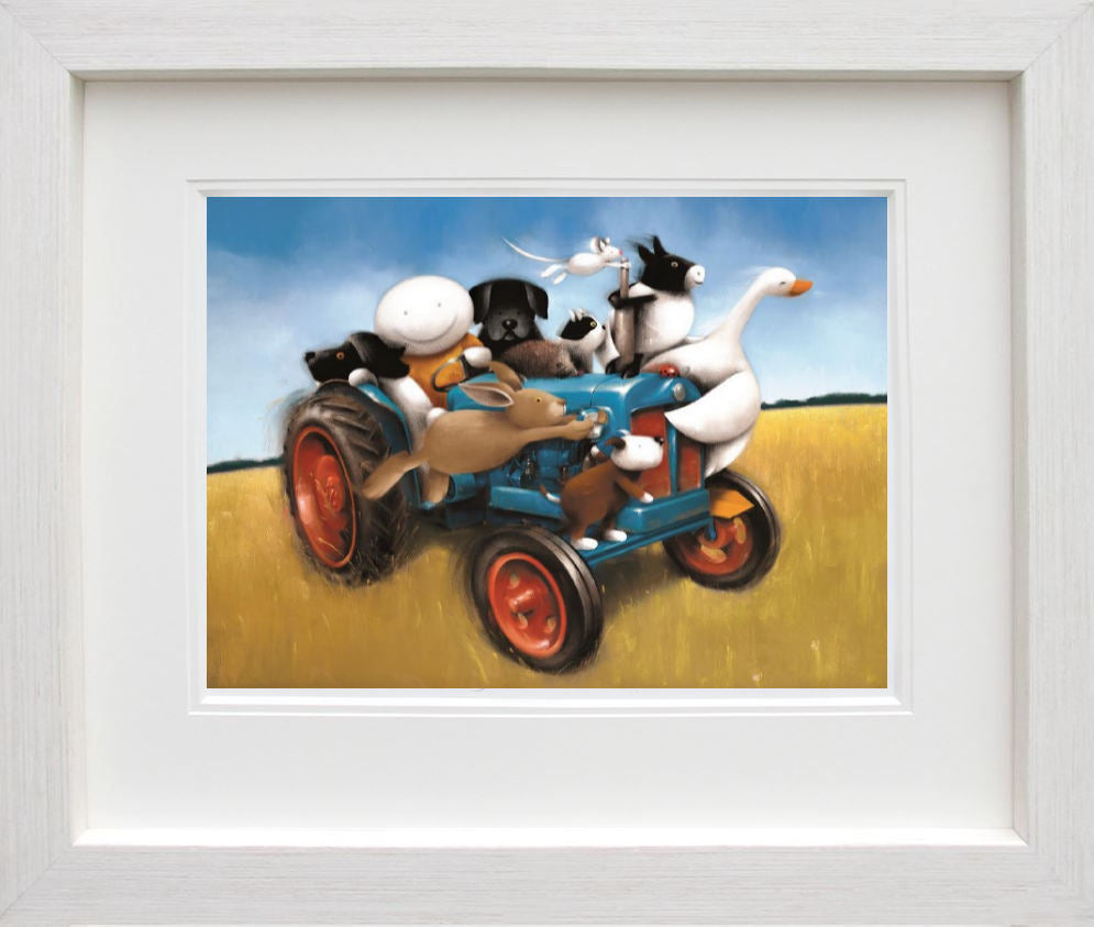 Joyride Framed Print by Artist Doug Hyde