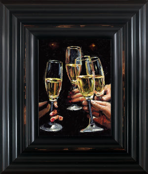 A Night To Remember Framed Print on Board By Artist Fabian Perez