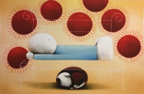 A Summer Snooze Mounted Print by Artist Doug Hyde