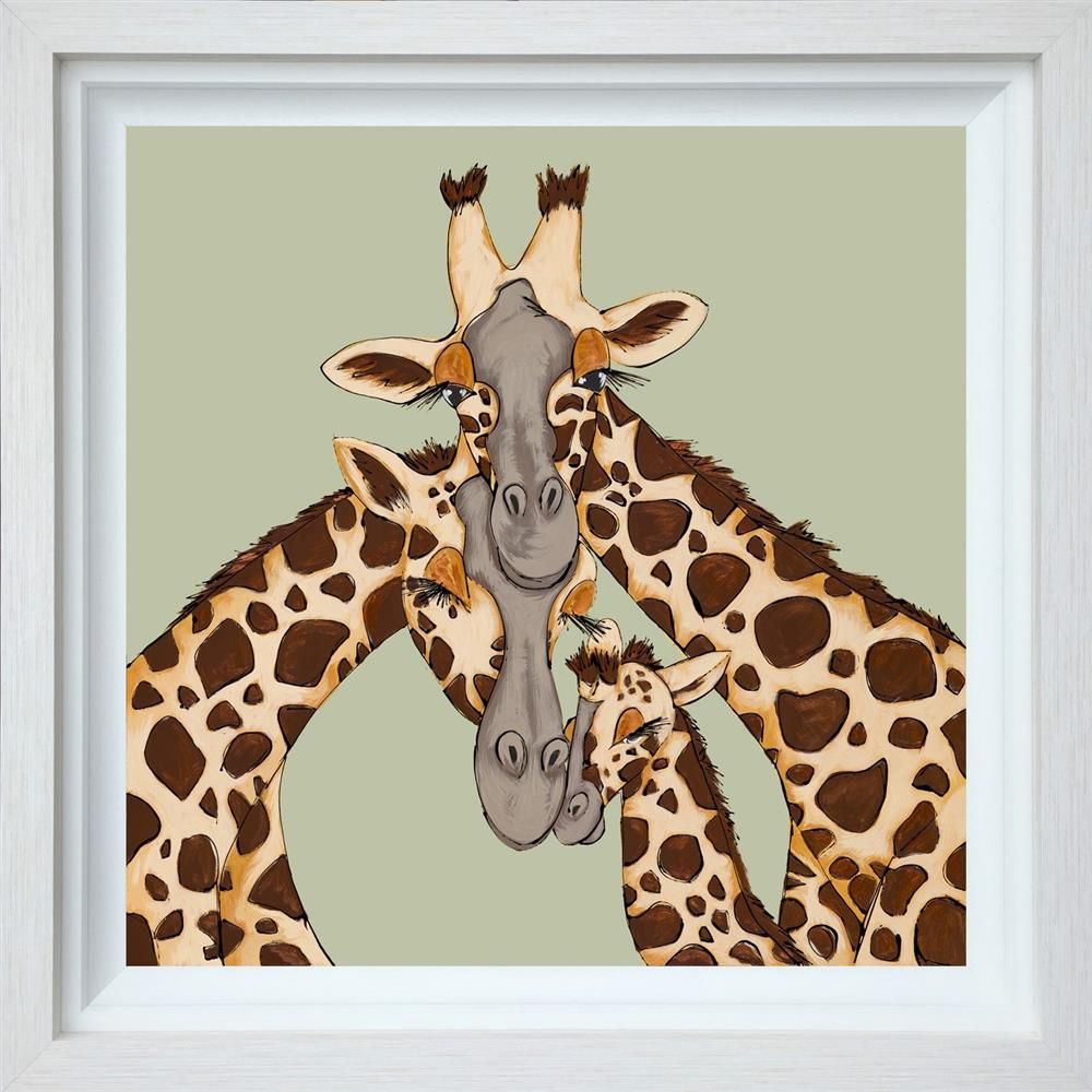 A Tall Trio Deluxe Print by Amy Louise