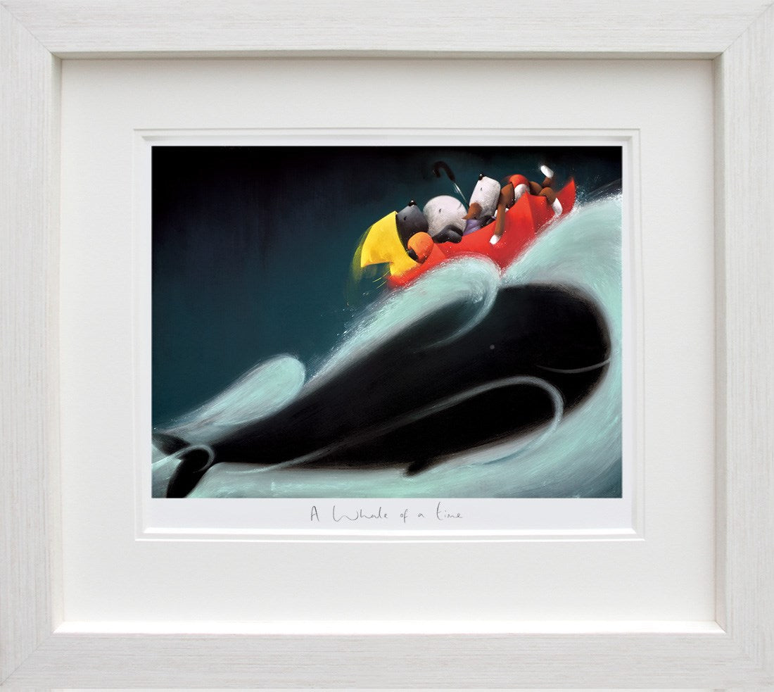 A Whale of a Time Framed Print by Artist Doug Hyde