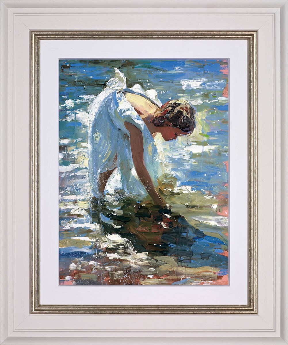 Adventures By The Sea Framed Canvas on Board by Sherree Valentine Daines