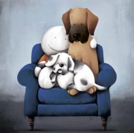 Always by Your Side Mounted Print by Artist Doug Hyde