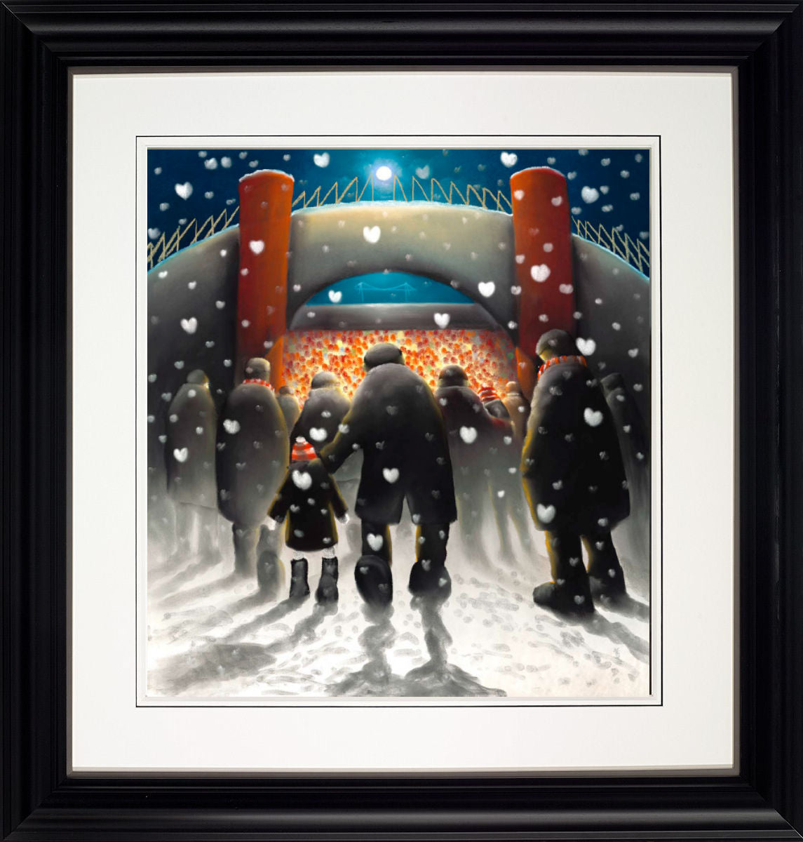 Always Warm In The Boro Framed Print on Paper by Artist Mackenzie Thorpe