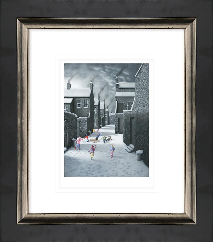 Ambushed Framed Print on Paper by Artist Leigh Lambert