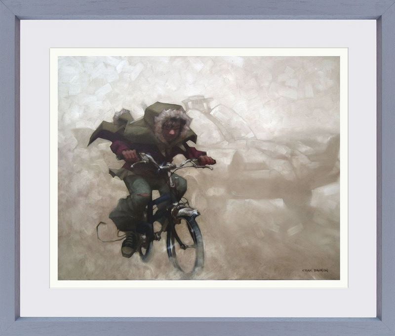 Batmobile to Turbo Framed Print on Paper by Artist Craig Davison