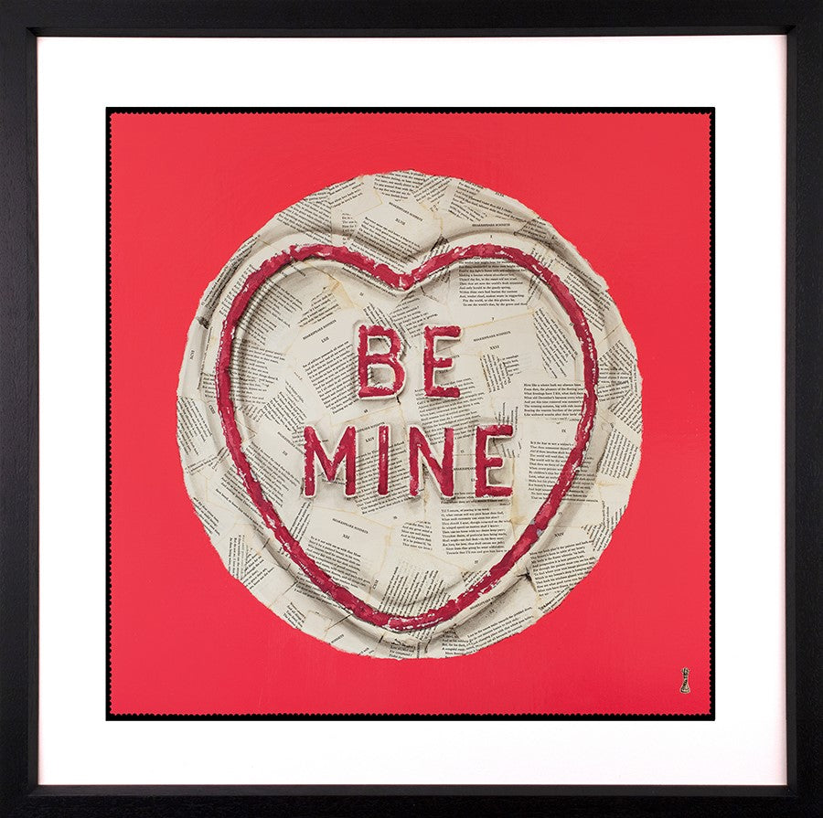 Be Mine Framed Print by Artist Chess