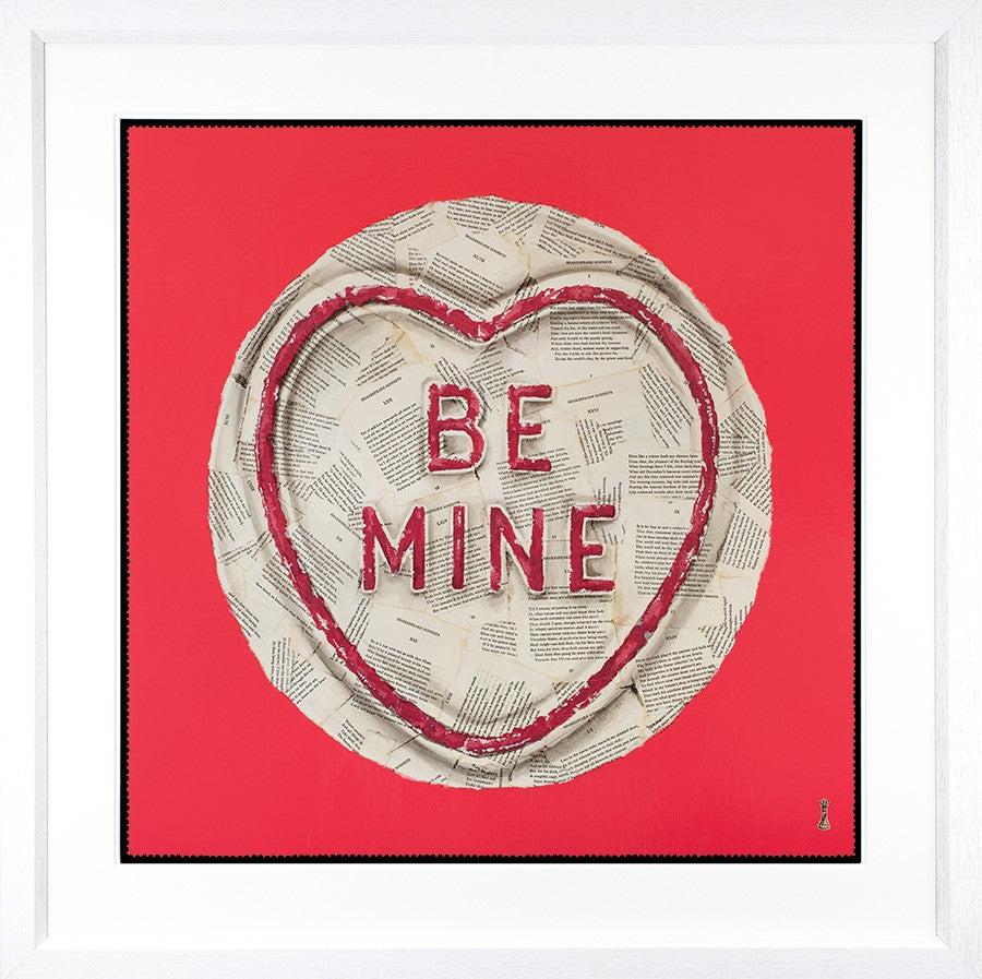 Be Mine Framed Print by Artist Chess