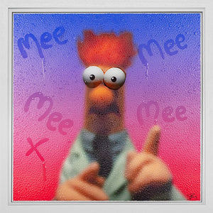 Beaker Framed Limited Edition Print on Paper by Artist Tboy