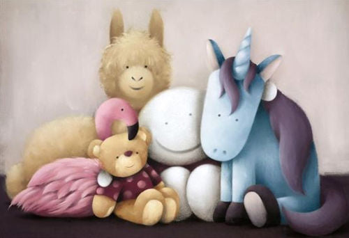 Best Friends Forever Mounted Print by Artist Doug Hyde