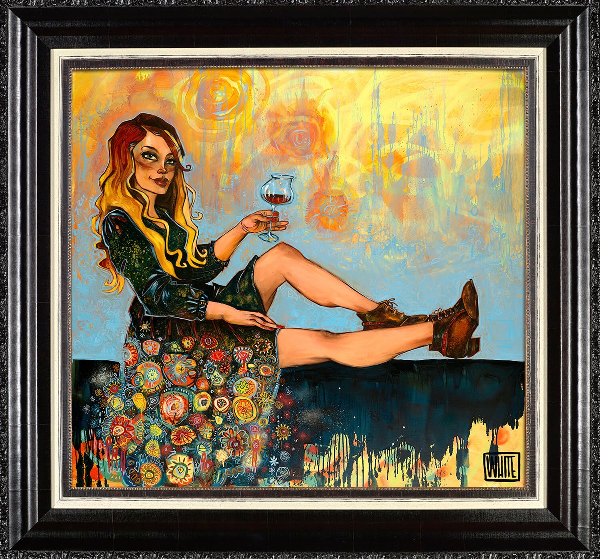 Boots Like These Framed Print on Board by Artist Todd White