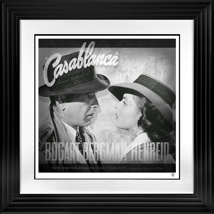 Casablanca Framed Limited Edition Print on Paper by Artist JJ Adams