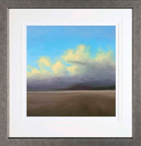 Catching The Breeze Framed Print by Artist Lawrence Coulson