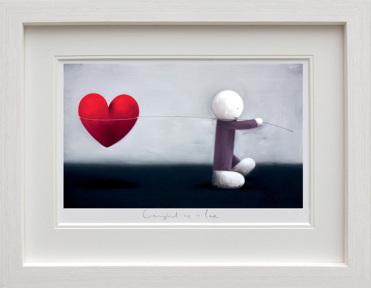 Caught Up in Love Framed Print by Artist Doug Hyde