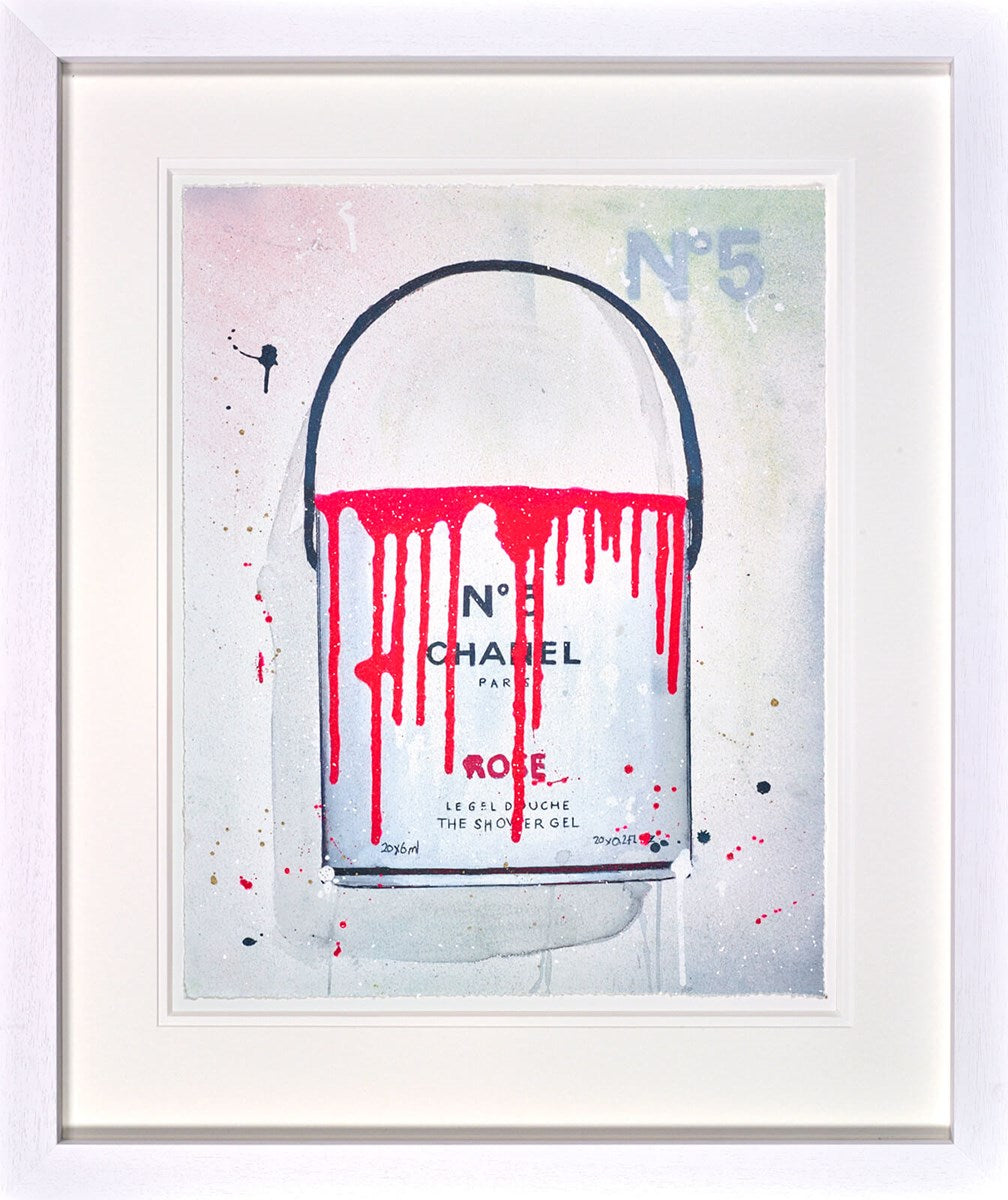 Colour Me Coco Framed Print on Paper by Artist Stephen Graham