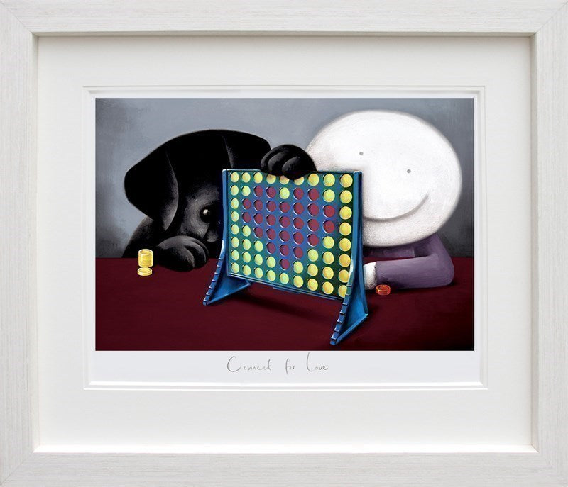 Connect For Love Framed Print by Artist Doug Hyde