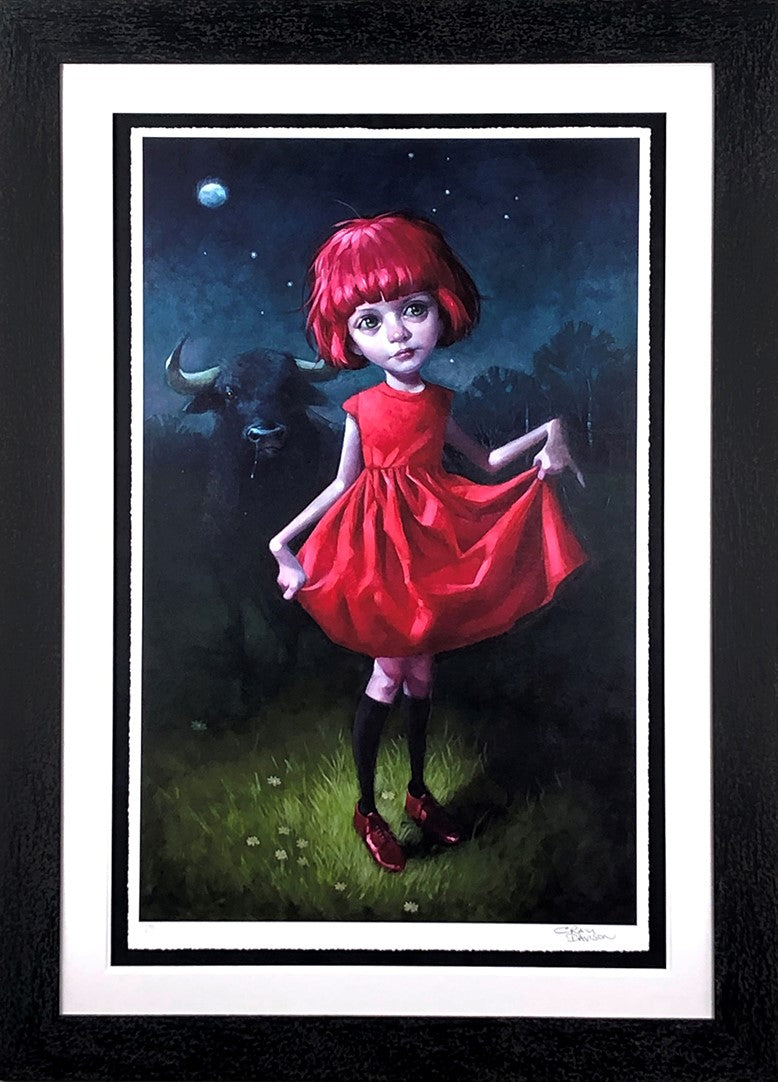 Dare Framed Print on Paper by Artist Craig Davison