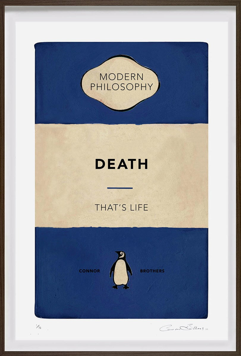 Death That's Life Framed Print on Paper By Artists The Connor Brothers