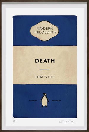 Death That's Life Framed Print on Paper By Artists The Connor Brothers