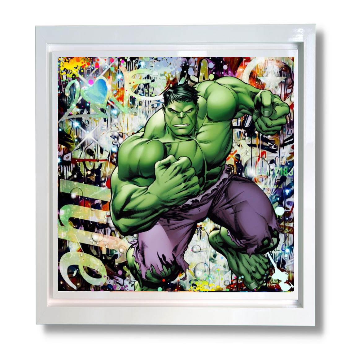 Don't Make Me Angry Framed Print on Board by Artist #Onelife