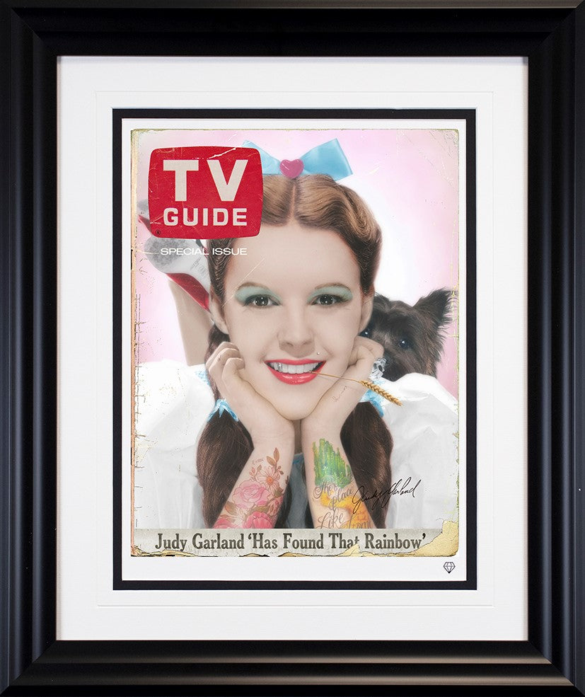 Dorothy TV Guide Special Framed Print on Paper by Artist JJ Adams