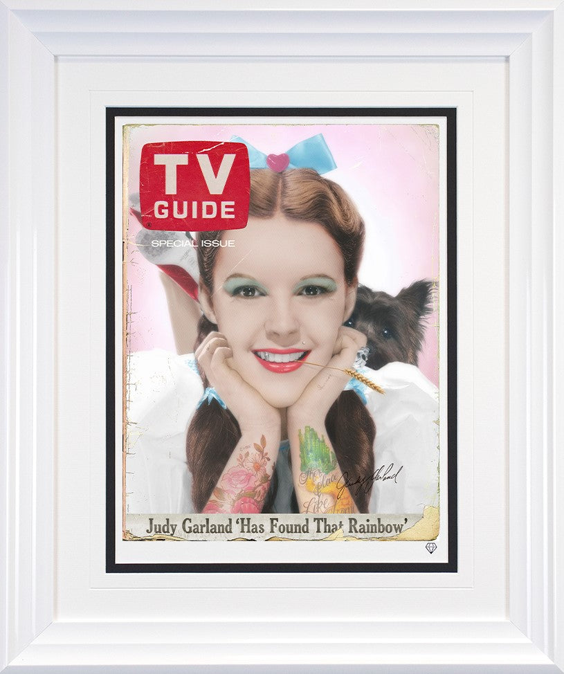 Dorothy TV Guide Special Framed Print on Paper by Artist JJ Adams