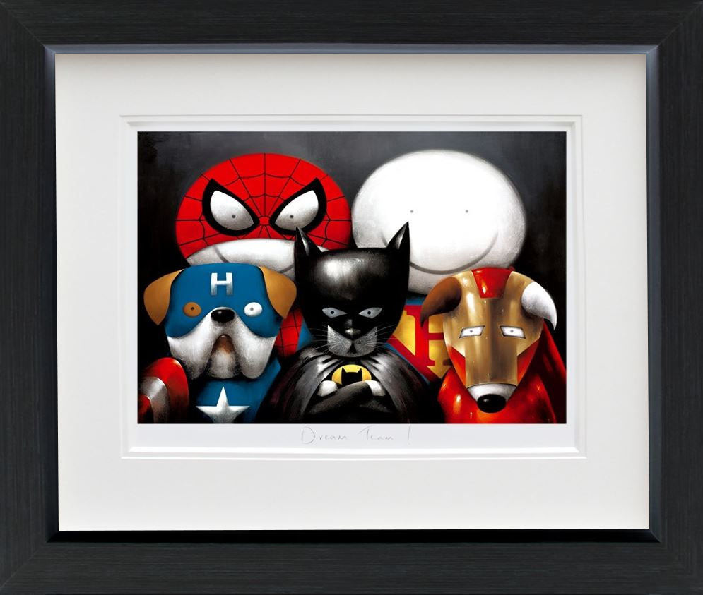 Dream Team Framed Print by Artist Doug Hyde