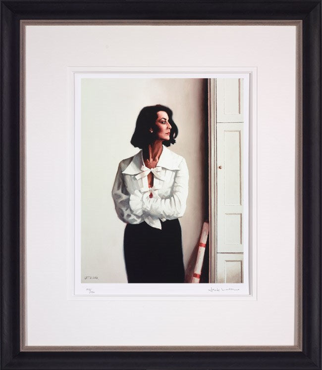 Edinburgh Afternoon Framed Print on Paper by Artist Jack Vettriano