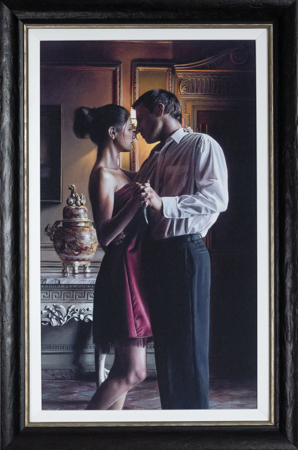 Elegance 106  Framed Print on Board by Artist Rob Hefferan