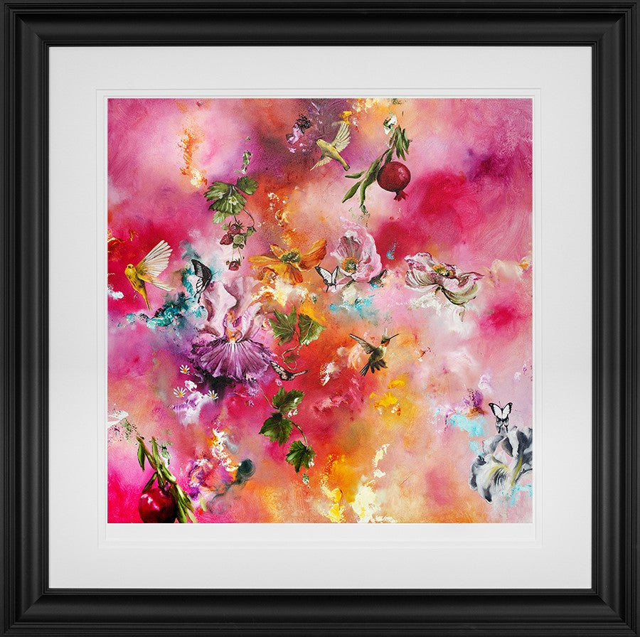 Elixir Framed Print on Paper by Artist Katy Jade Dobson