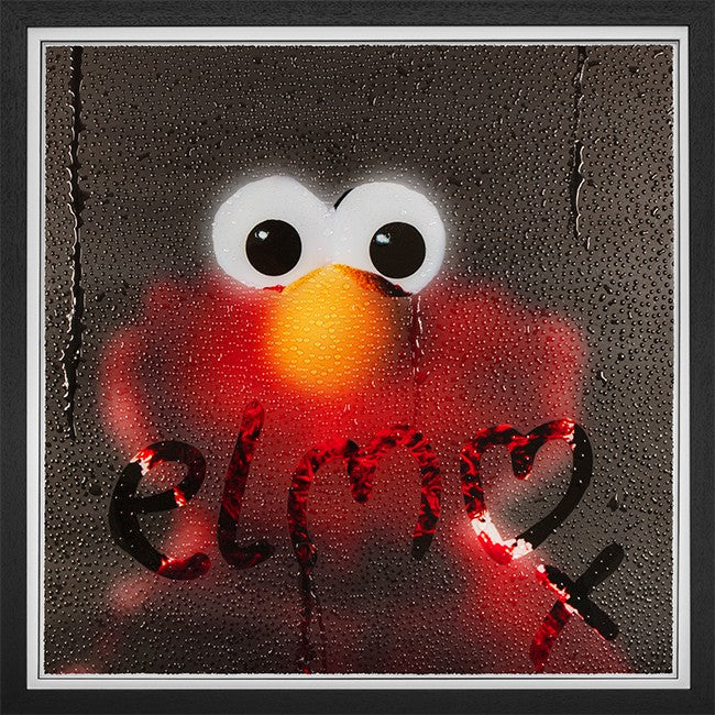 Elmo Framed Limited Edition Print on Paper by Artist Tboy