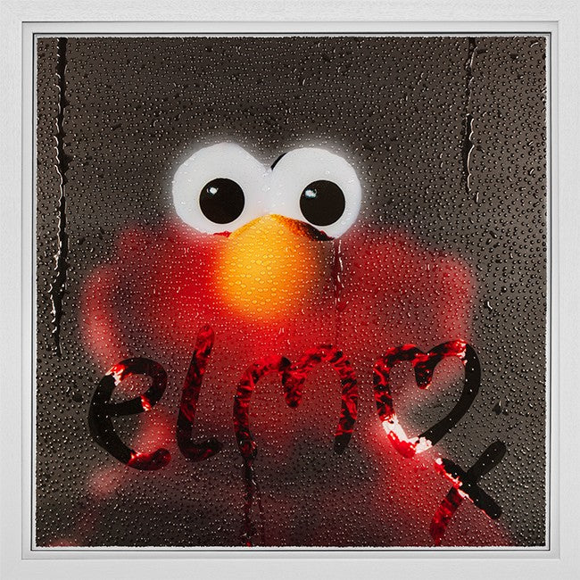 Elmo Framed Limited Edition Print on Paper by Tboy