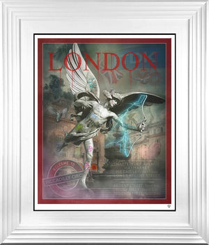 Eros Framed Limited Edition Print on Paper by Artist JJ Adams