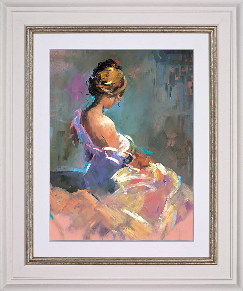 Ethereal Beauty Framed Canvas on Board by Sherree Valentine Daines