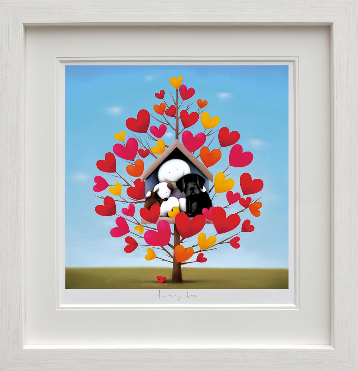 Family Tree Framed Print by Artist Doug Hyde