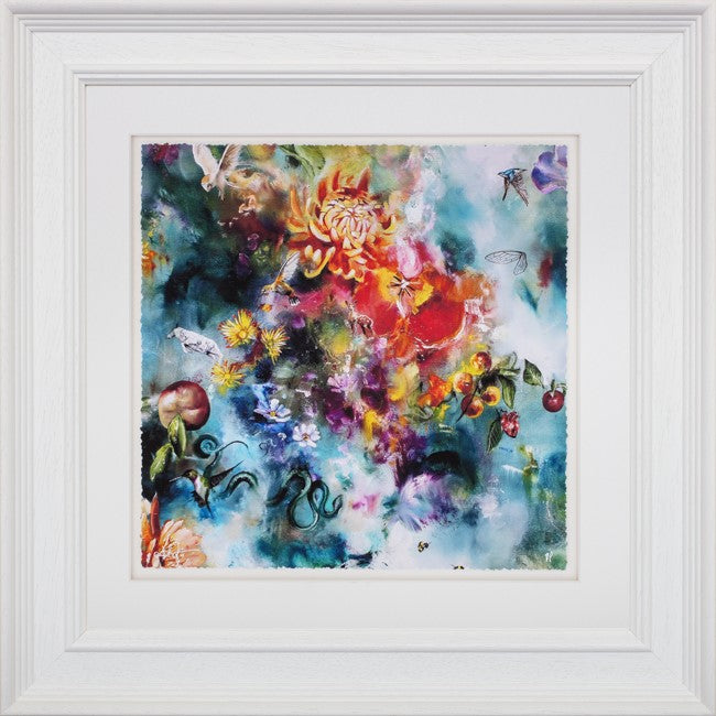 Fragment I Framed Print on Paper by Artist Katy Jade Dobson