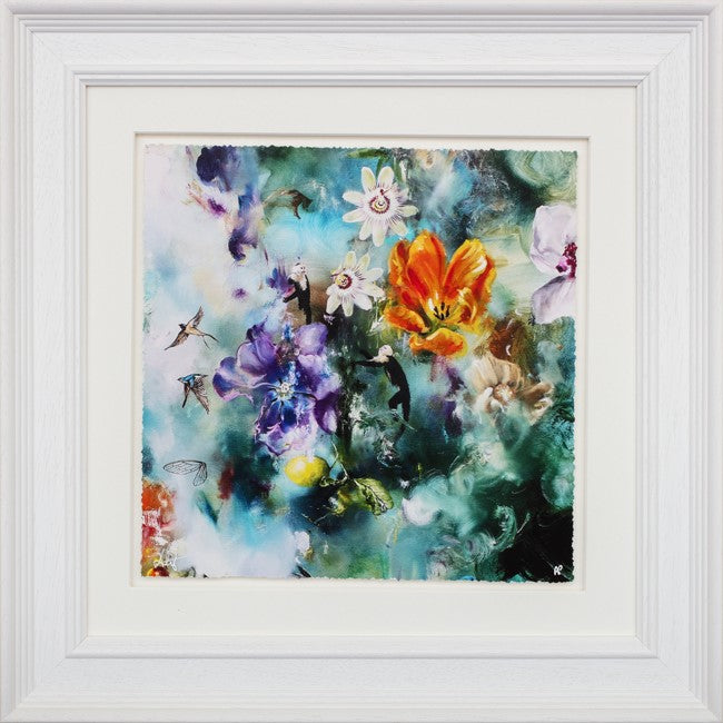 Fragment Framed Print on Paper by Artist Katy Jade Dobson