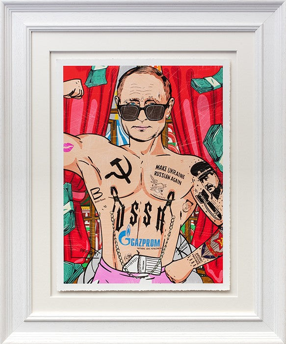 From Russia With Love Framed Print on Paper by Artist JJ Adams