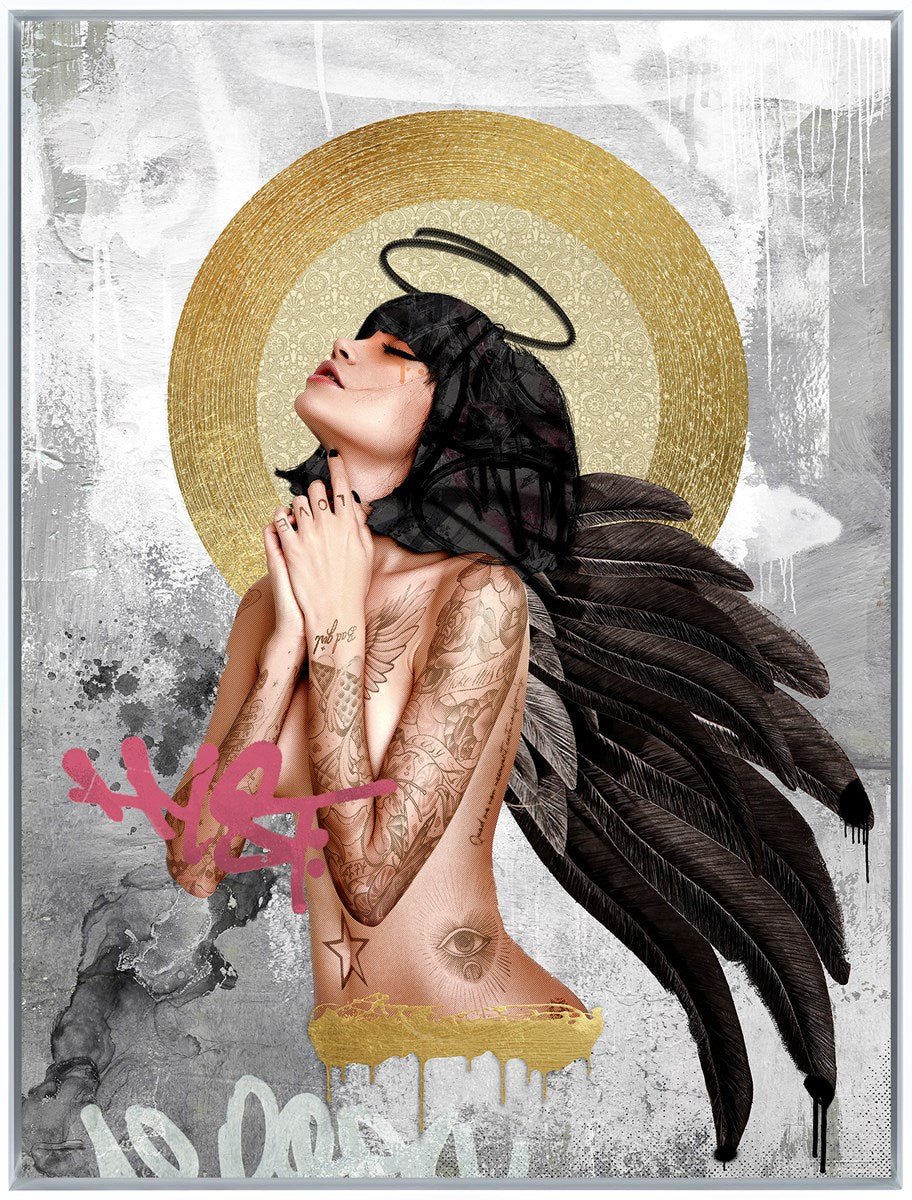 Heavenly Desire Framed Edition on Aluminium by Artist Matt Herring