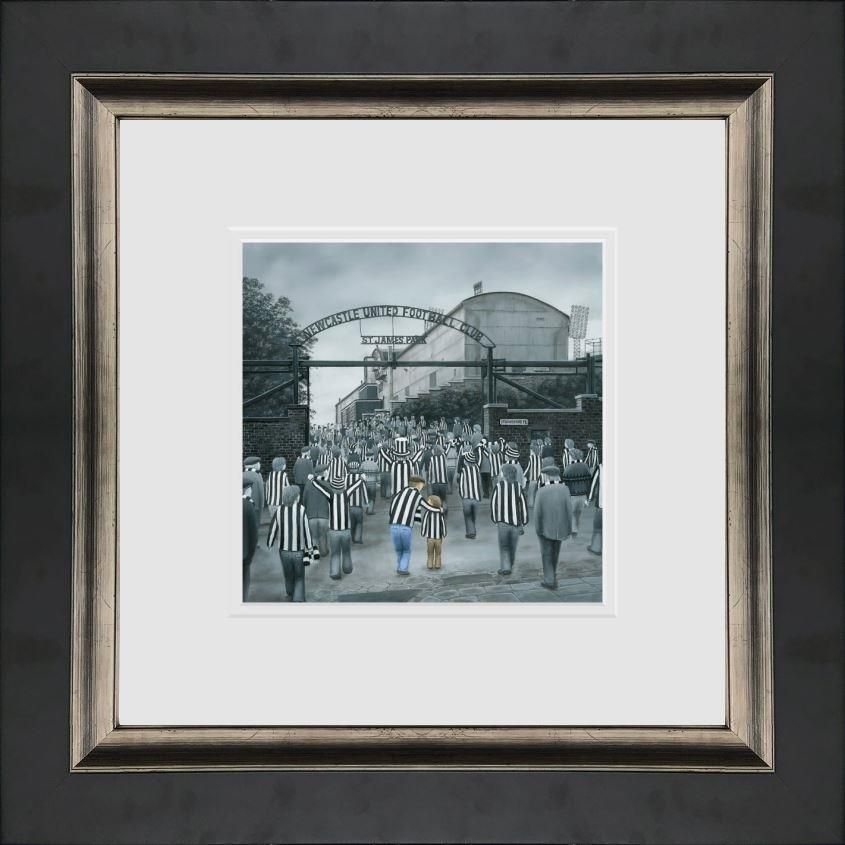 Here Goes Son Framed Print on Paper by Artist Leigh Lambert