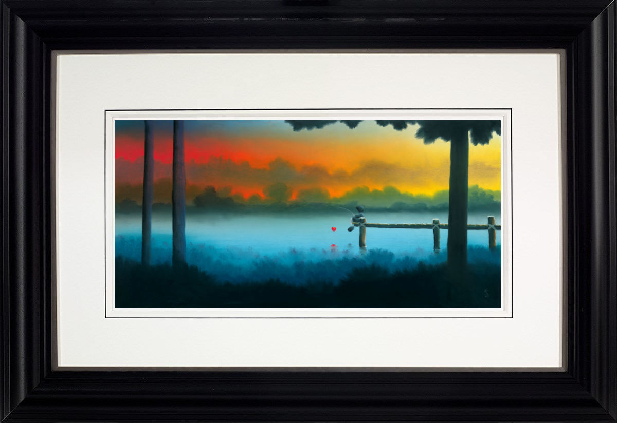 In My Dreams Framed Print on Paper by Artist Mackenzie Thorpe