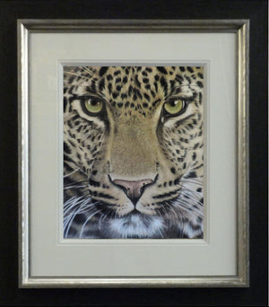 Intensity Framed Original Pastel by Artist Valerie Simms