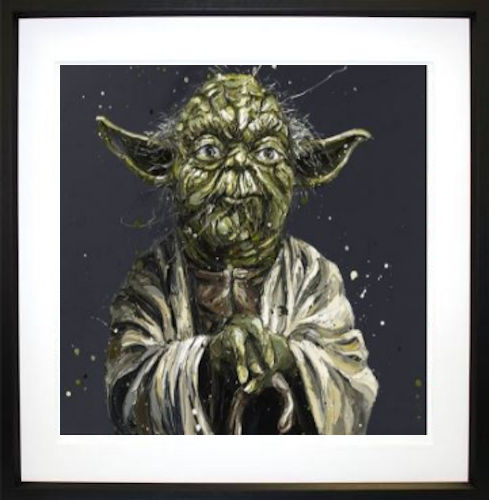 Limited Edition I Am Framed Print on Paper by Artist Paul Oz