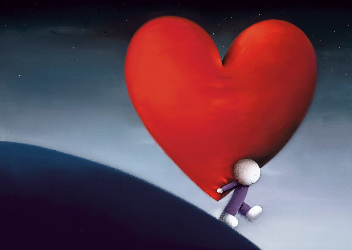 Loads of Love Mounted Print by Artist Doug Hyde