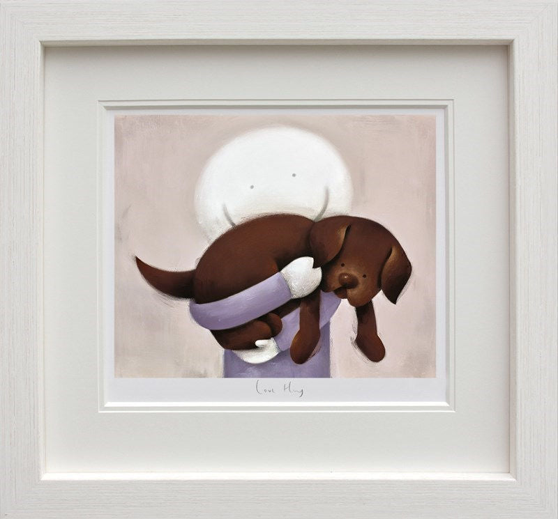 Love Hug Framed Print by Artist Doug Hyde