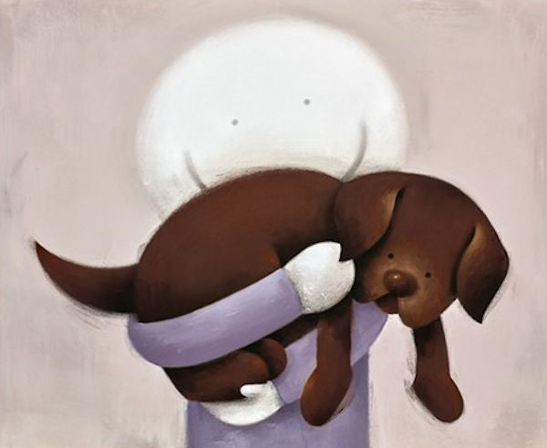 Love Hug Mounted Print by Artist Doug Hyde