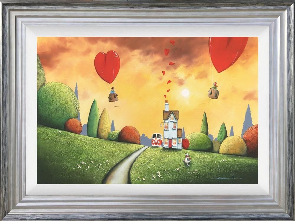 Love Is In The Air Framed Print on Board by Artist Dale Bowen 