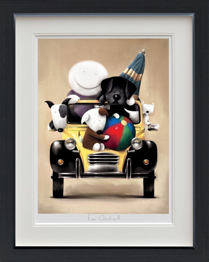 Love Overload Framed Print by Artist Doug Hyde